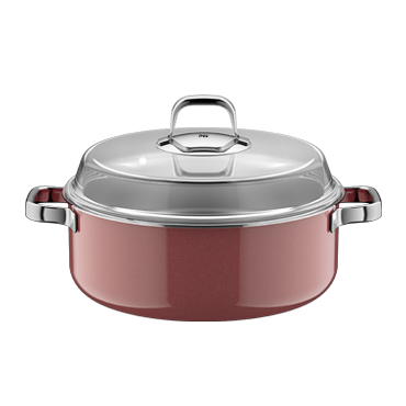 WMF 퓨전테크 미네랄 프로 <br> 로즈쿼츠 라운드 로스터 28cm